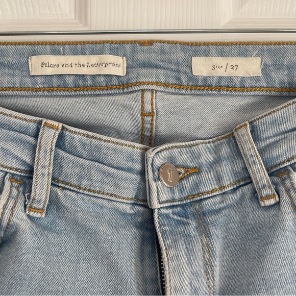 Pilcro Embroidered Jeans Sz 27 Gently Loved - Picture 6 of 7